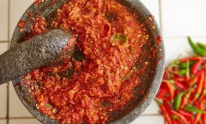 resep sambal tomat terasi