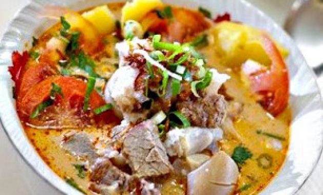 Resep Soto Daging Asli Madura Paling Enak Mudah & Praktis