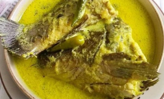 Resep Gulai Ikan Mas Bumbu Kuning Khas Padang