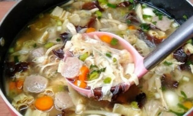 Resep Sup Kimlo Untuk Pesta Pernikahan