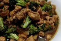 Resep Ayam Brokoli Saus Teriyaki
