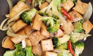 resep tumis brokoli dan tahu