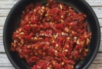 Resep Sambal Tigo Palembang