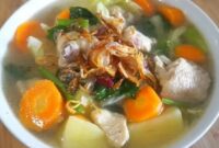 Resep Sop Ayam Gurih dan Nikmat