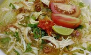 Resep Soto Ayam Bening Rumahan