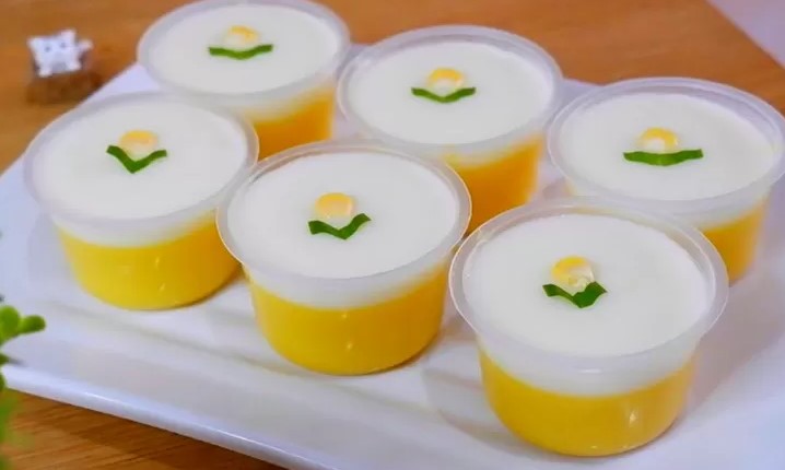 cara membuat puding jagung