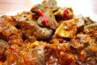 resep hati ayam pedas manis