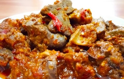 resep hati ayam pedas manis