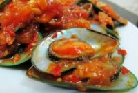 Resep Kerang Saus Padang